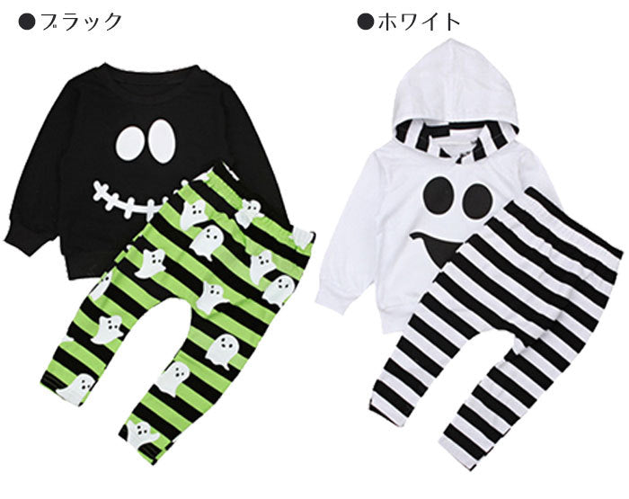 Long Sleeve Ghost Long T-Shirt Halloween Costume
