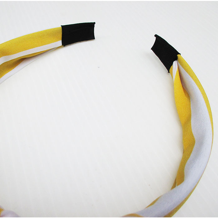 Adjustable wired headband with bunny ears