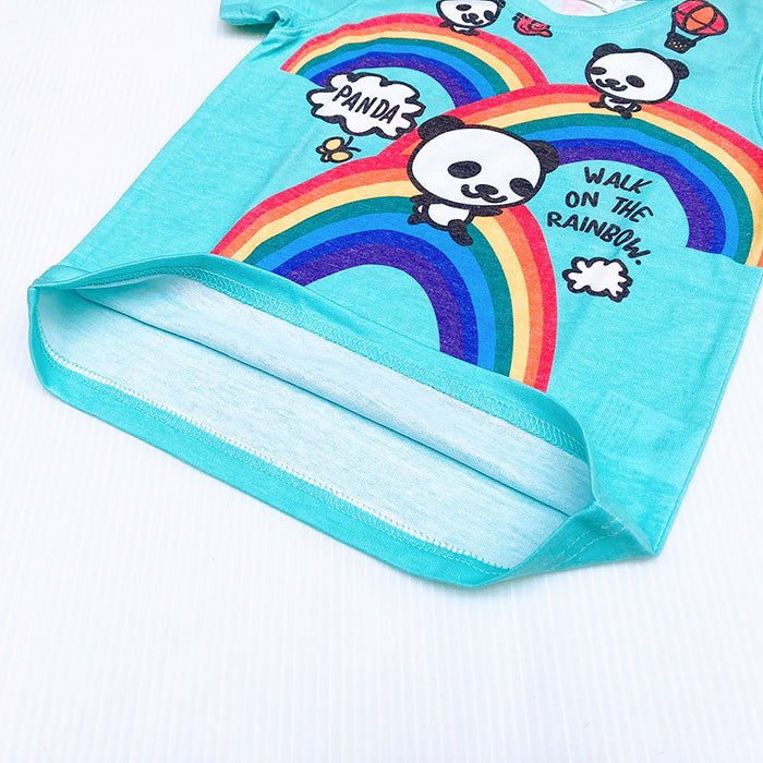 Rainbow Panda T-shirt 80-130cm
