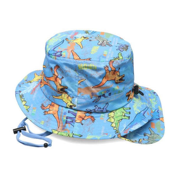kid's foret Insect and dinosaur print water repellent hat