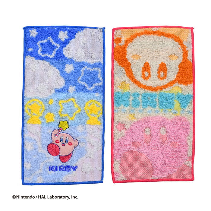 Set of 2 cute character mini towels and handkerchiefs