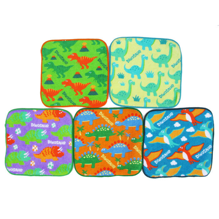 Set of 5 15 x 15 cm mini towels/handkerchiefs