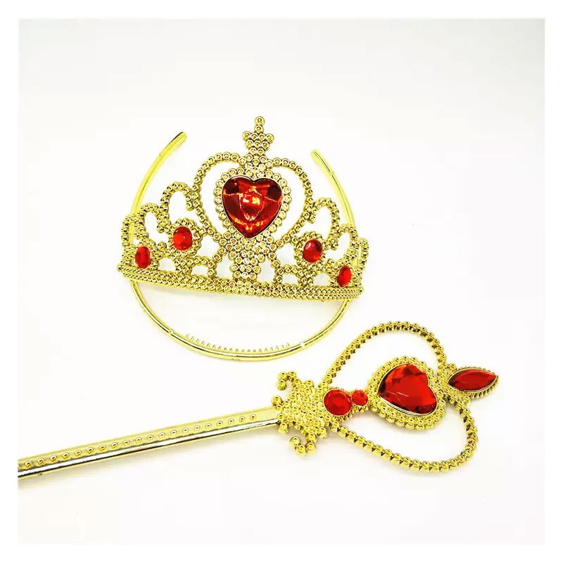Children's costume tiara set accessories Disney princess Halloween cosplay costume dress kids baby girl costume