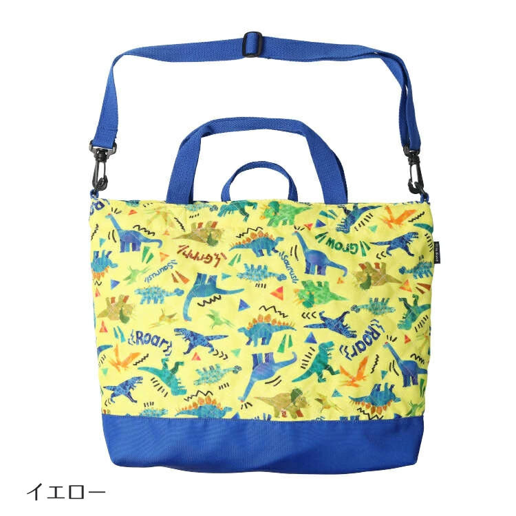 Kids Foret ユニコーン・恐竜・働く車・苺総柄レッスンバッグ