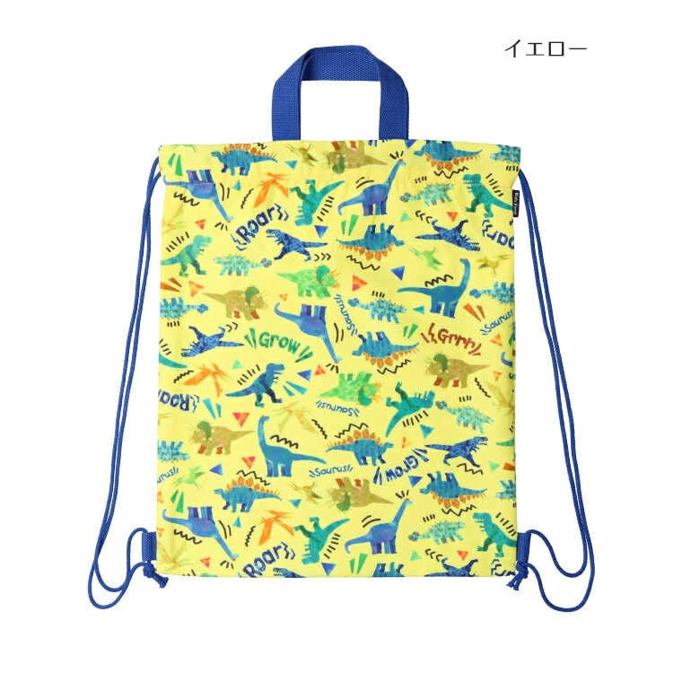 Kids Foret Unicorn, Dinosaur, Working Vehicle, and Strawberry Print Knapsack