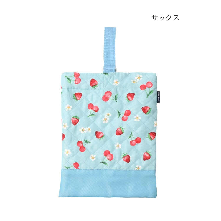 Kids Foret Unicorn, Dinosaur, Working Car, and Strawberry Print Shoe Bag