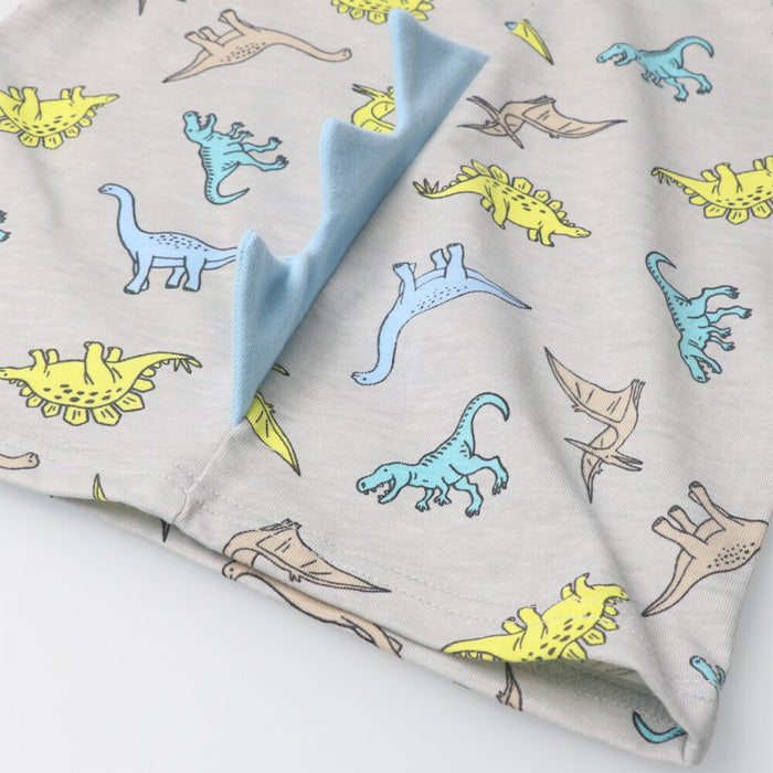 Antibacterial and deodorizing short-sleeved pajamas