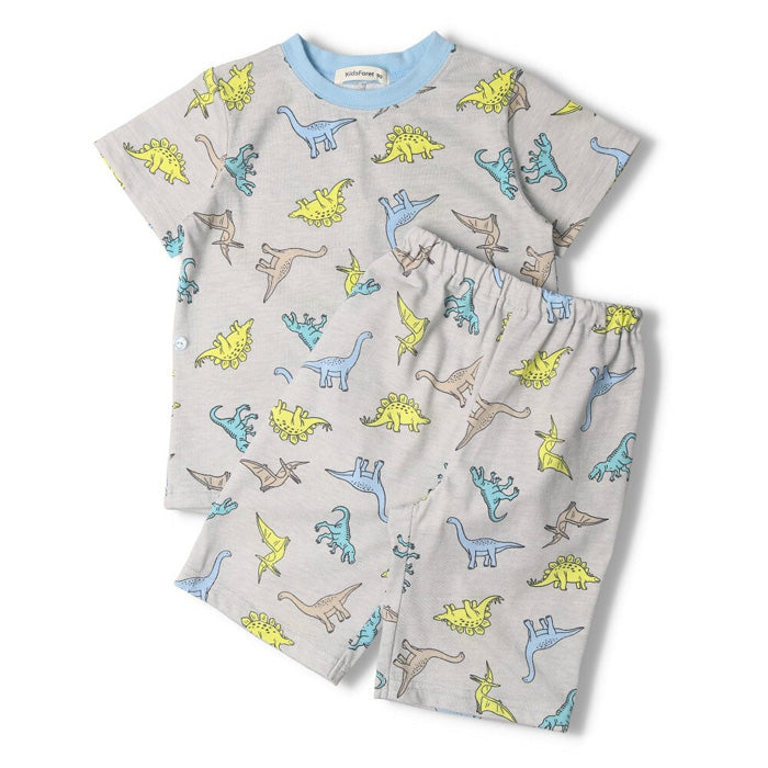 Antibacterial and deodorizing short-sleeved pajamas