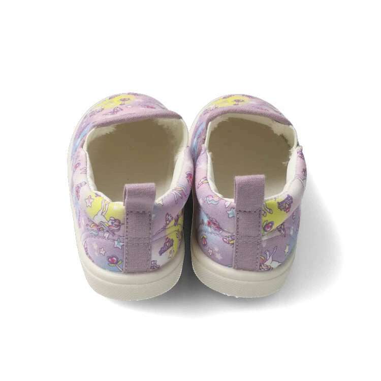 kid's foret all-over print slip-ons