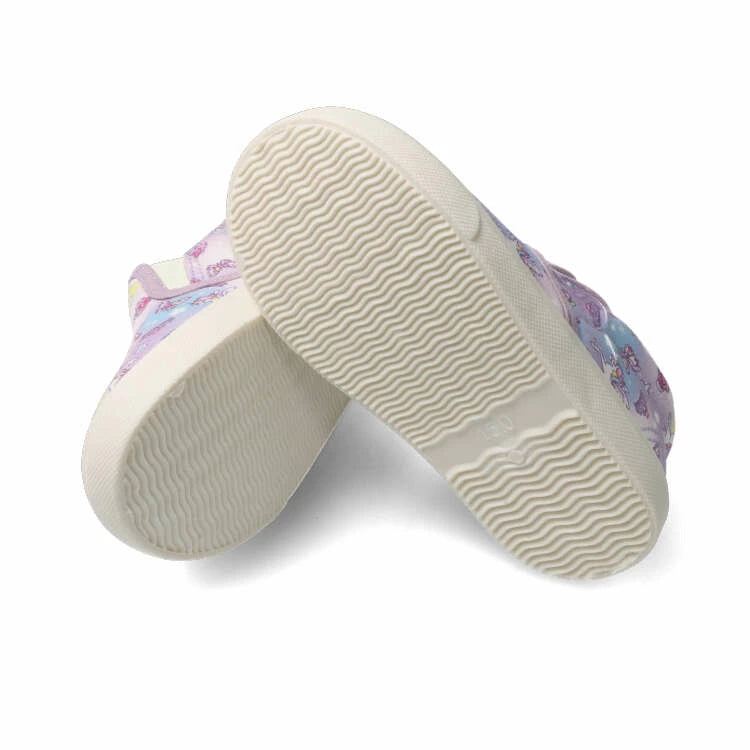 kid's foret all-over print slip-ons