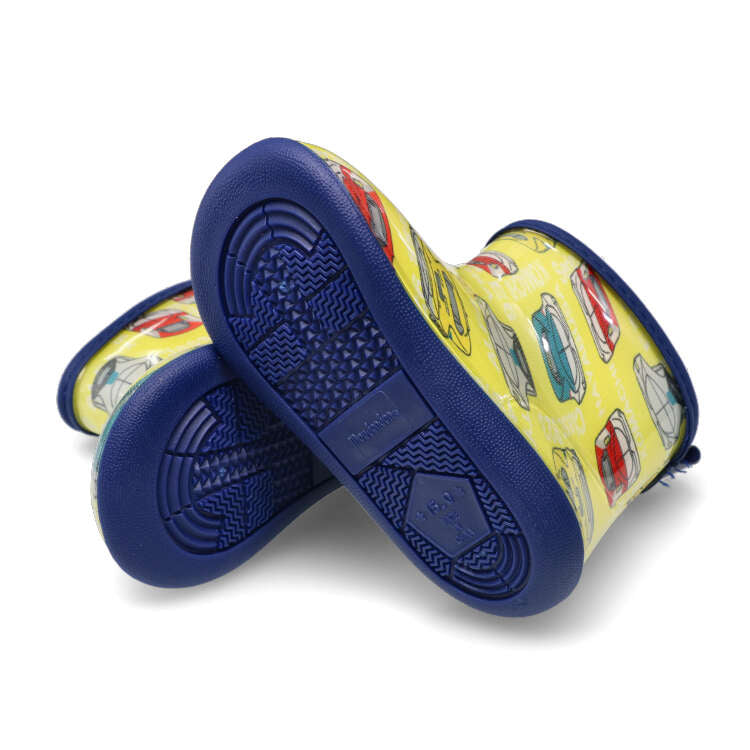 moujonjon JR train bullet train pattern rain shoes