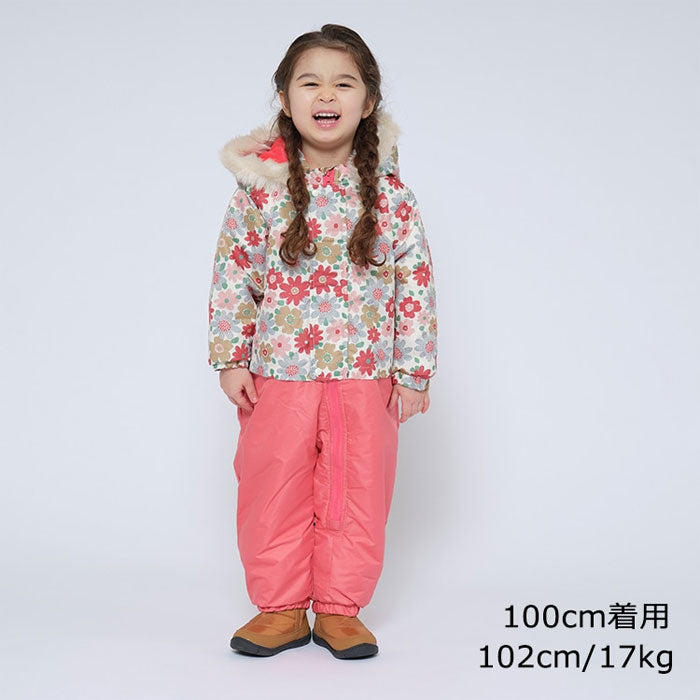 スノーウェア スキーウェア 子ども キッズ スノーコンビ ジャンプスーツ 防水 撥水 雪 ズボン 中綿 アウター ジャンパー スキー 男の子 女の子 柄 無地 かわいい