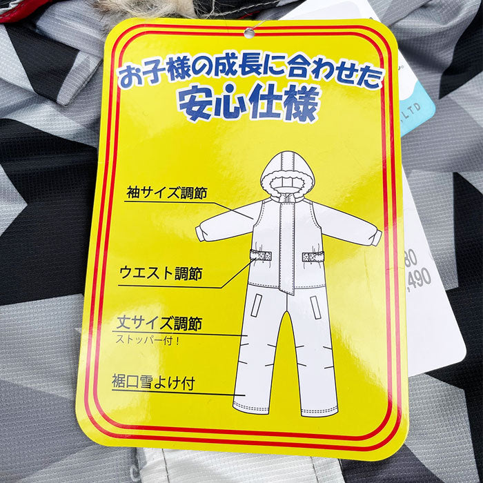 スノーウェア スキーウェア 子ども キッズ スノーコンビ ジャンプスーツ 防水 撥水 雪 ズボン 中綿 アウター ジャンパー スキー 男の子 女の子 柄 無地 かわいい