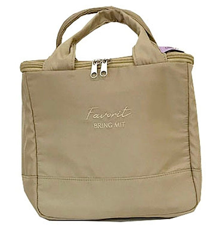 Insulated lunch bag, compact lunch bag, lunch drawstring bag