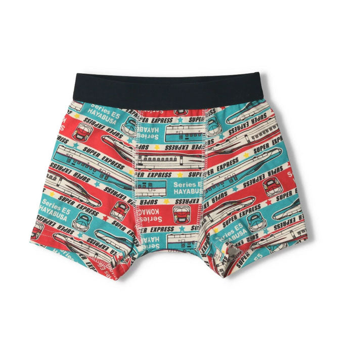 Shinkansen pattern colorful boxer shorts
