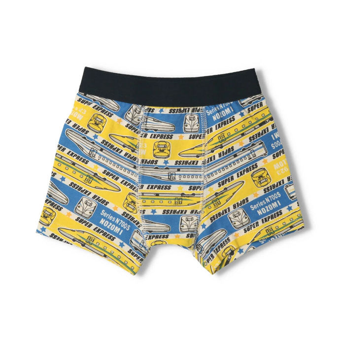 Shinkansen pattern colorful boxer shorts