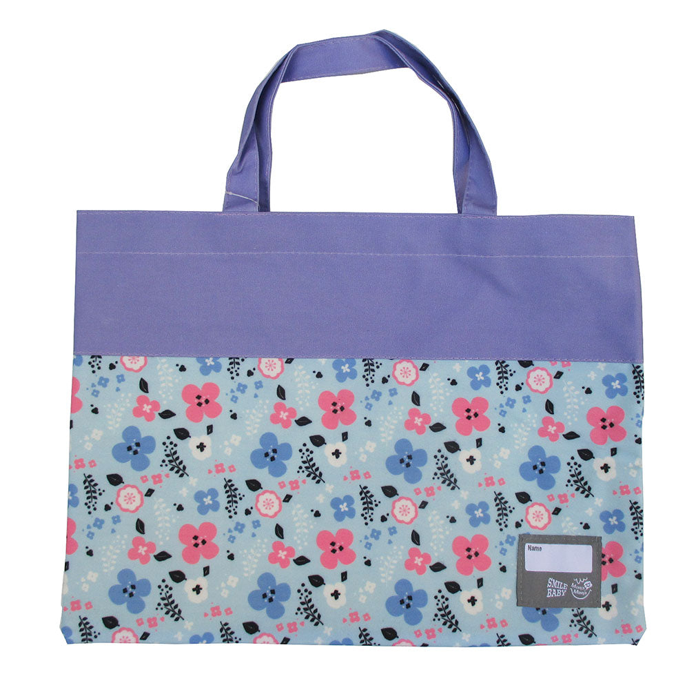 Lesson bag for kids, water-repellent nylon tote bag