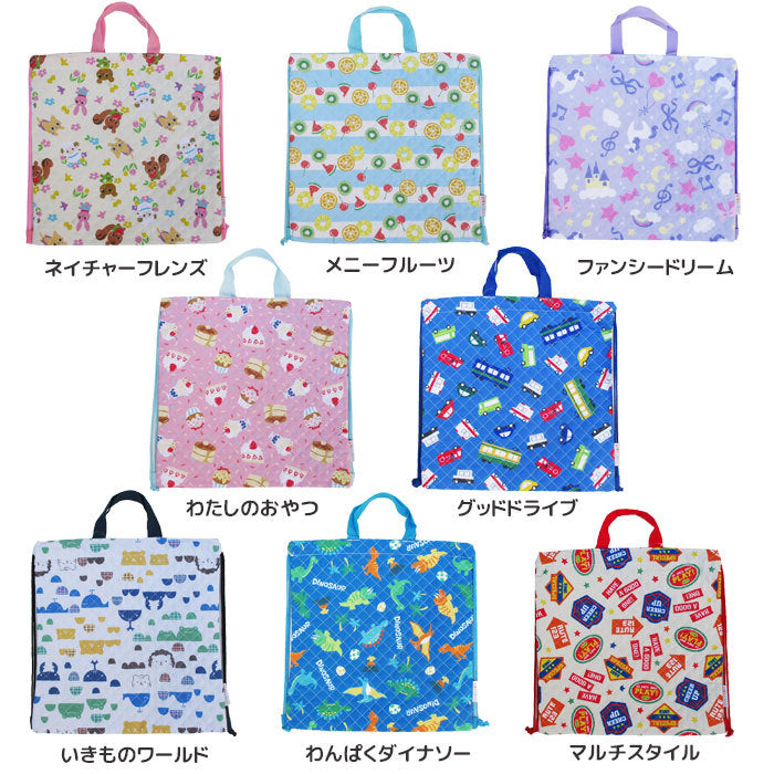 Matching quilted knapsack