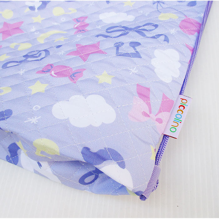 Matching quilted knapsack