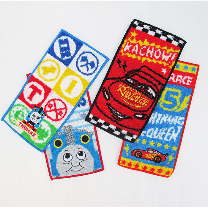 Set of 2 cute character mini towels and handkerchiefs