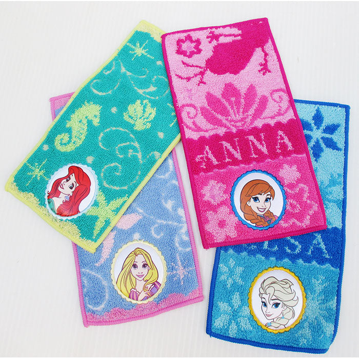 Set of 2 cute character mini towels and handkerchiefs