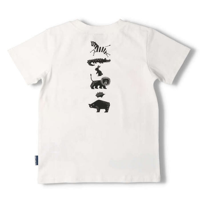 crescent 【HI!MY ZOO】動物プリント半袖Tシャツ