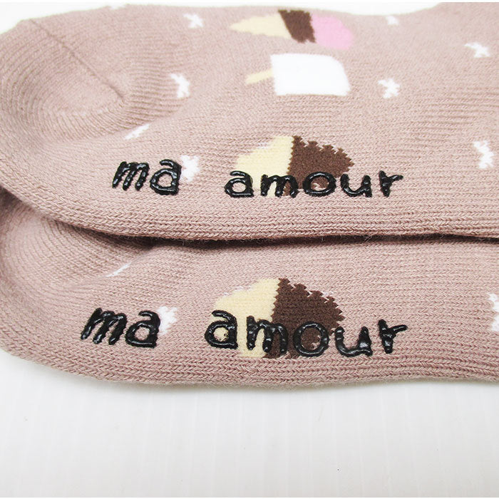 Warm pile socks for skiing and playing in the snow Kids socks