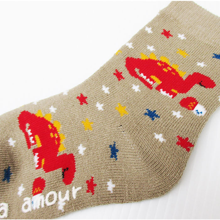 Warm pile socks for skiing and playing in the snow Kids socks