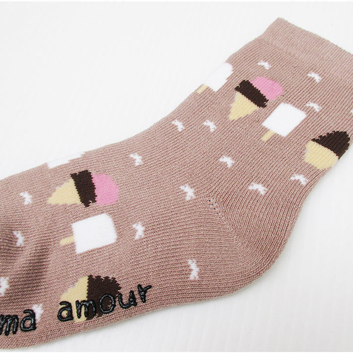 Warm pile socks for skiing and playing in the snow Kids socks