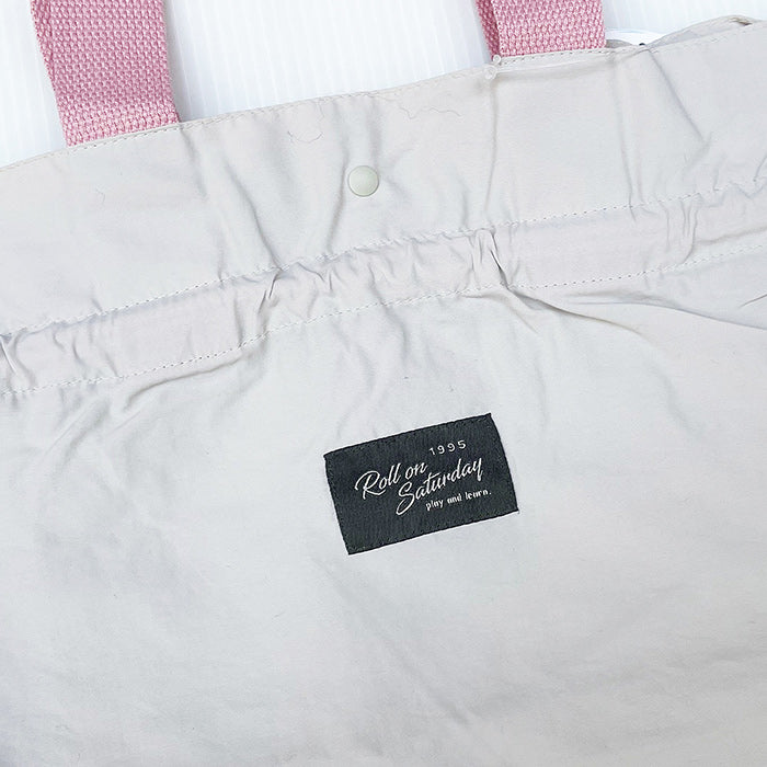 Mesh switching/Drawstring bag