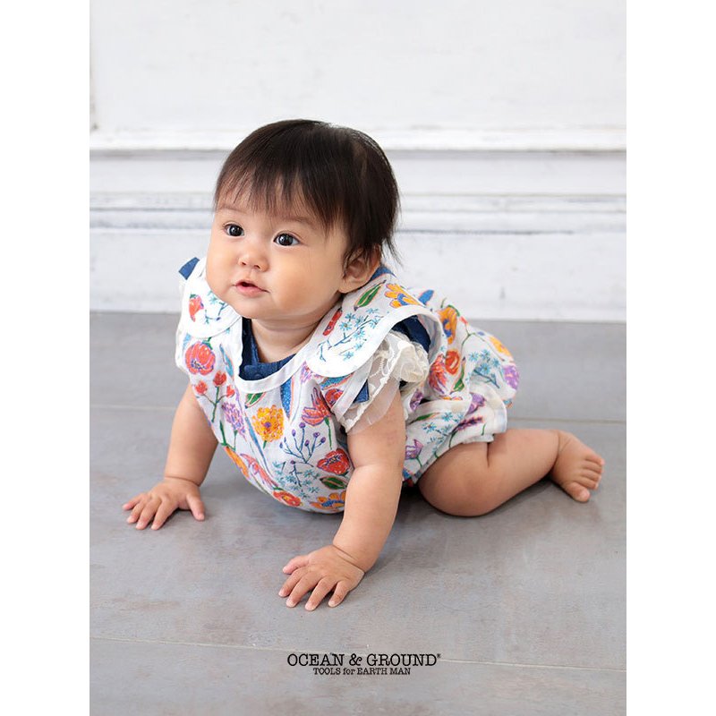 Ocean&Ground Baby Gauze Sleeper