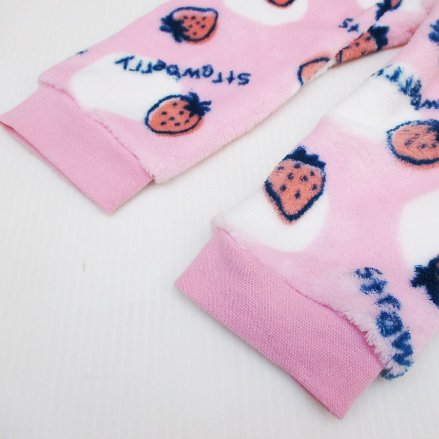 Kids fleece pajamas 100 110 120 130 sizes