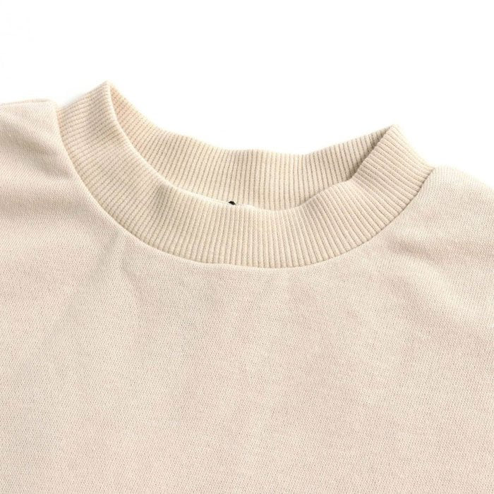 子供服 長袖 キッズ トレーナー ジレ付き ベスト付き スウェット ニット トップス 綿 カットソー こども 女の子 男の子 かわいい シンプル セラフ