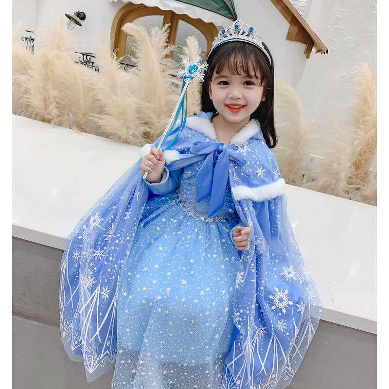 子供 仮装 マント ケープ ガウン ディズニー プリンセス ハロウィン コスプレ コスチューム ドレス キッズ 女の子 衣装 コート 100 110 120 130 140