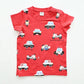 CHEEK ROOM チークルーム パトカー総柄Tシャツ