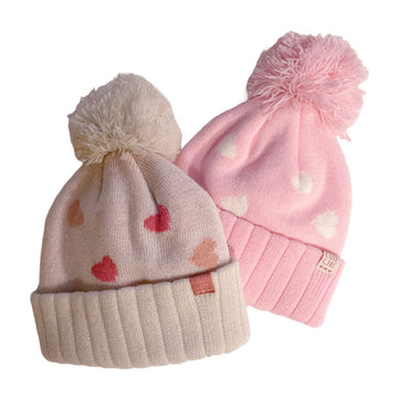 ハート柄アイボリー