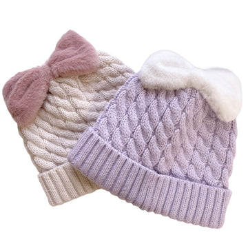 リボン付きアイボリー