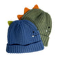 Simple, solid color ribbed knit knit hat for kids