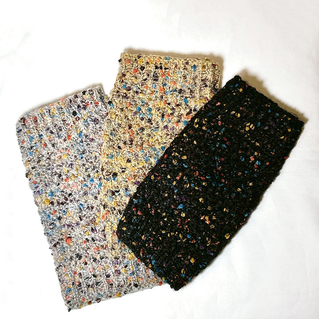 カラーネップハンドウォーマー レディース