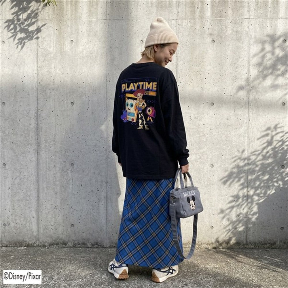 TOY STORY バックプリント 長袖Tシャツ ユニセックス M