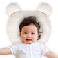 Baby pillow, flat head, memory foam, pillow to prevent habitual sleeping position, baby pillow, improves head shape, prevents flat head, habitual sleeping position, pillow, bear