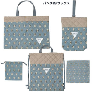 パンダ柄/サックス