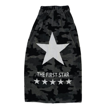 迷彩ビッグスター柄ブラック