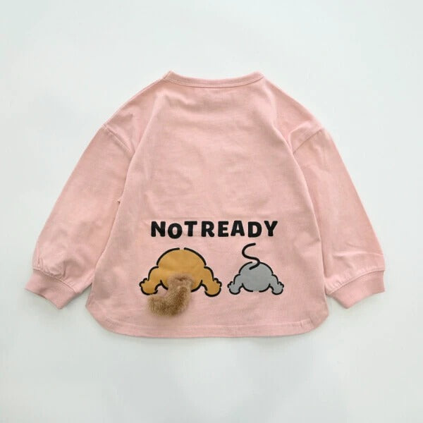 nico hrat キャットとマウス ロングTシャツ