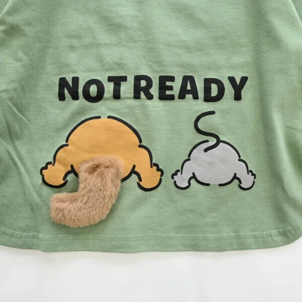 nico hrat キャットとマウス ロングTシャツ