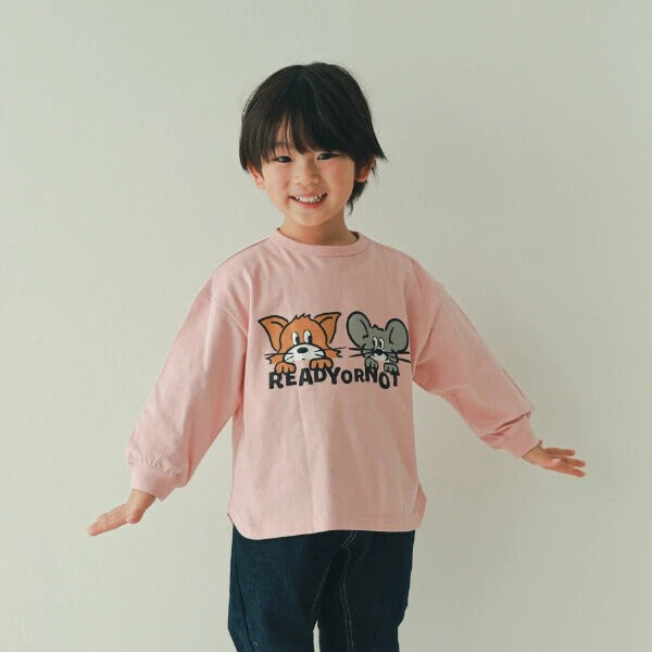 nico hrat キャットとマウス ロングTシャツ