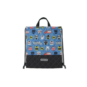 電車総柄/サックス