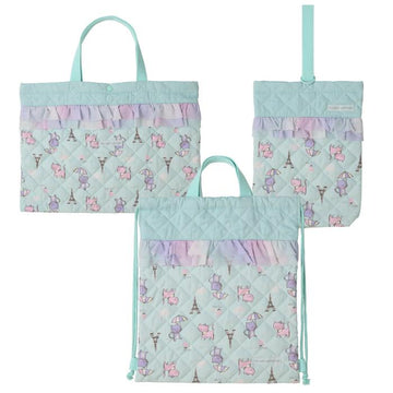 ネコ総柄/ミント