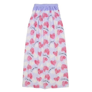 ハート柄ラベンダー