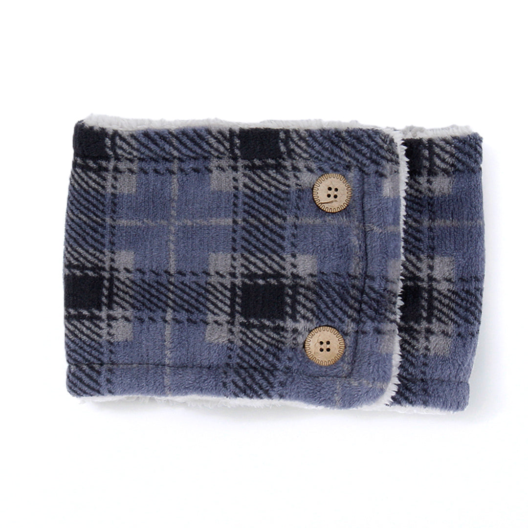 Neck warmer for kids, children, buttons, cute, stylish, thick, fluffy, buttons, scarf, snood, sports, skiing, boa, children, boys, girls